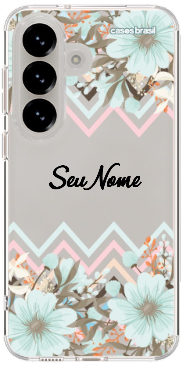 Capinha para Celular Flores de Verão
