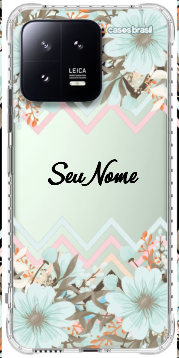 Capinha para Celular Flores de Verão