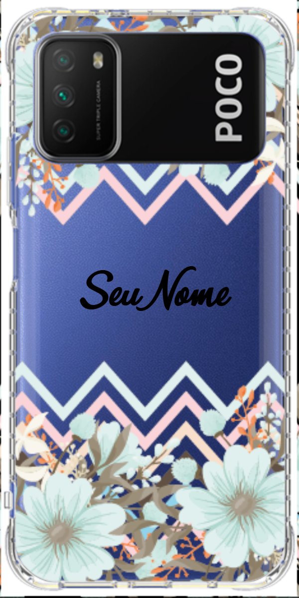 Capinha para Celular Flores de Verão