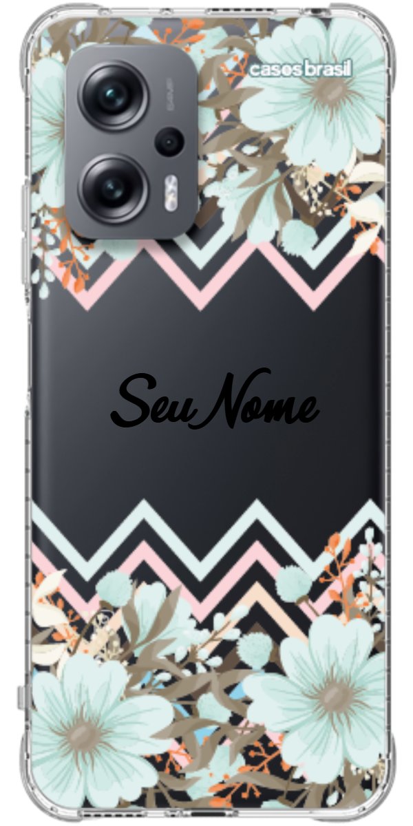 Capinha para Celular Flores de Verão