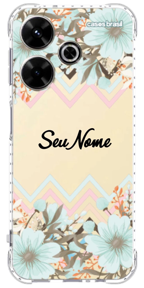 Capinha para Celular Flores de Verão