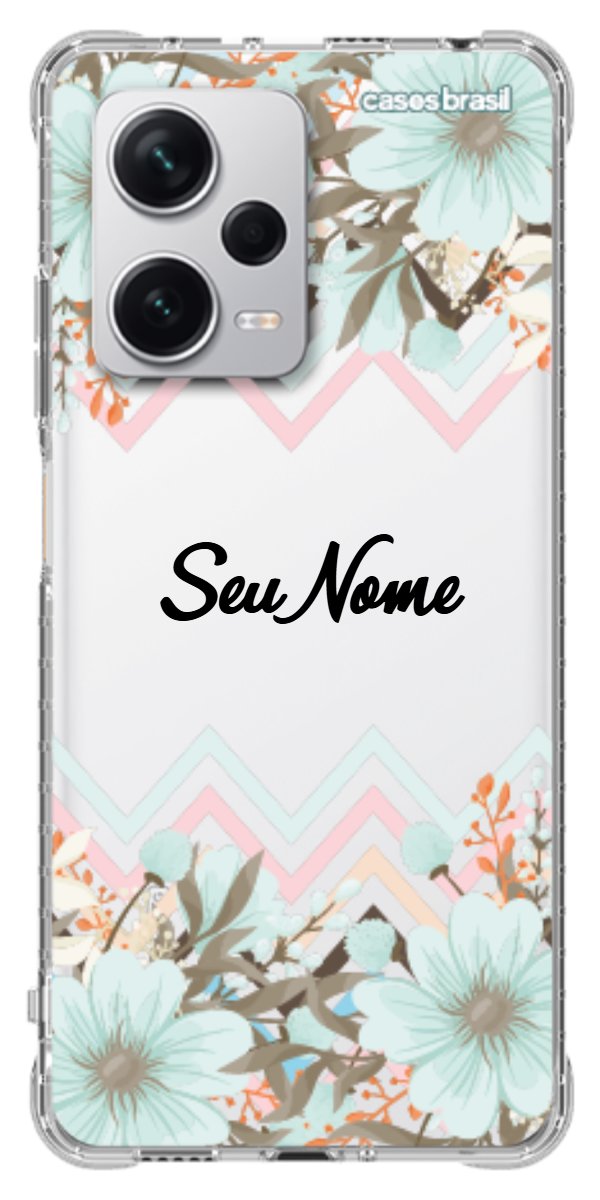 Capinha para Celular Flores de Verão