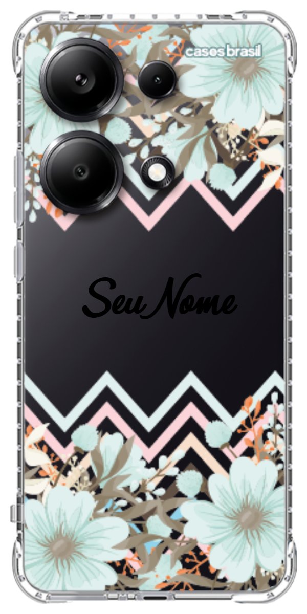 Capinha para Celular Flores de Verão