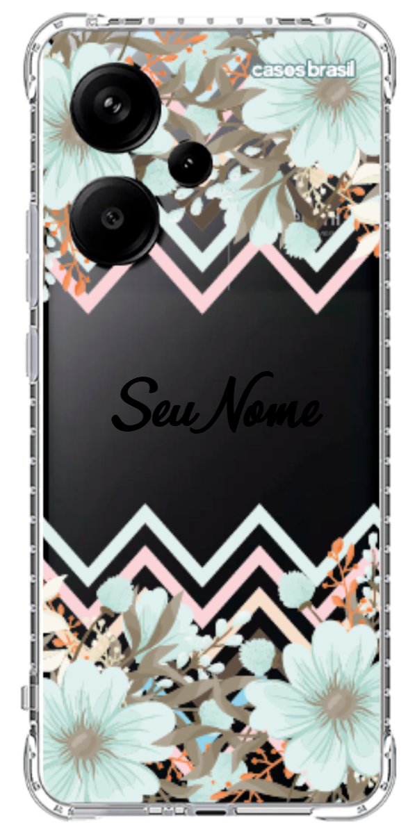 Capinha para Celular Flores de Verão