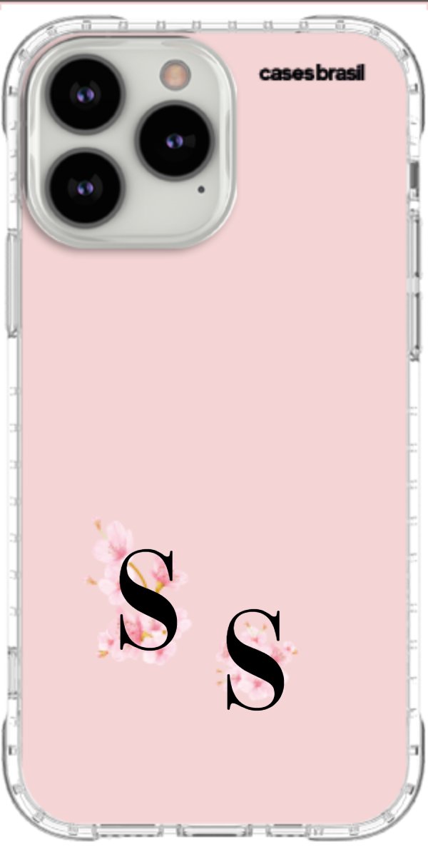 Capinha para Celular Flores Rose