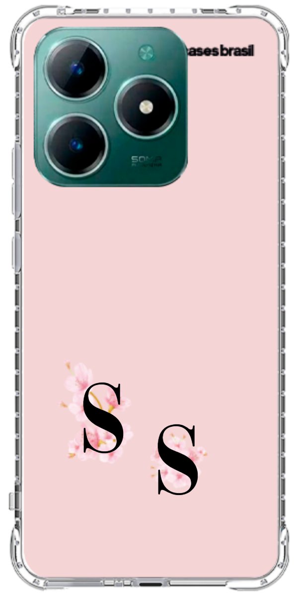 Capinha para Celular Flores Rose