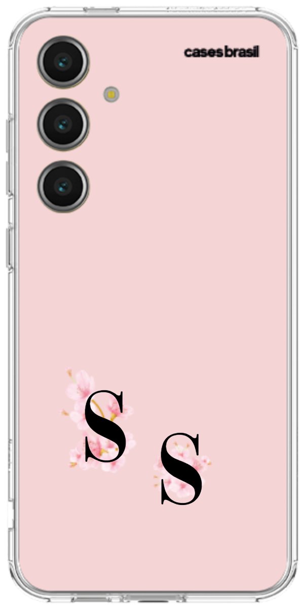 Capinha para Celular Flores Rose