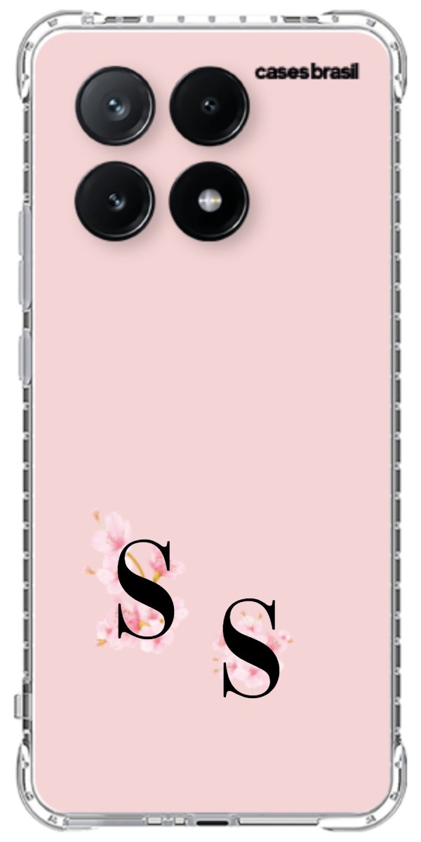 Capinha para Celular Flores Rose
