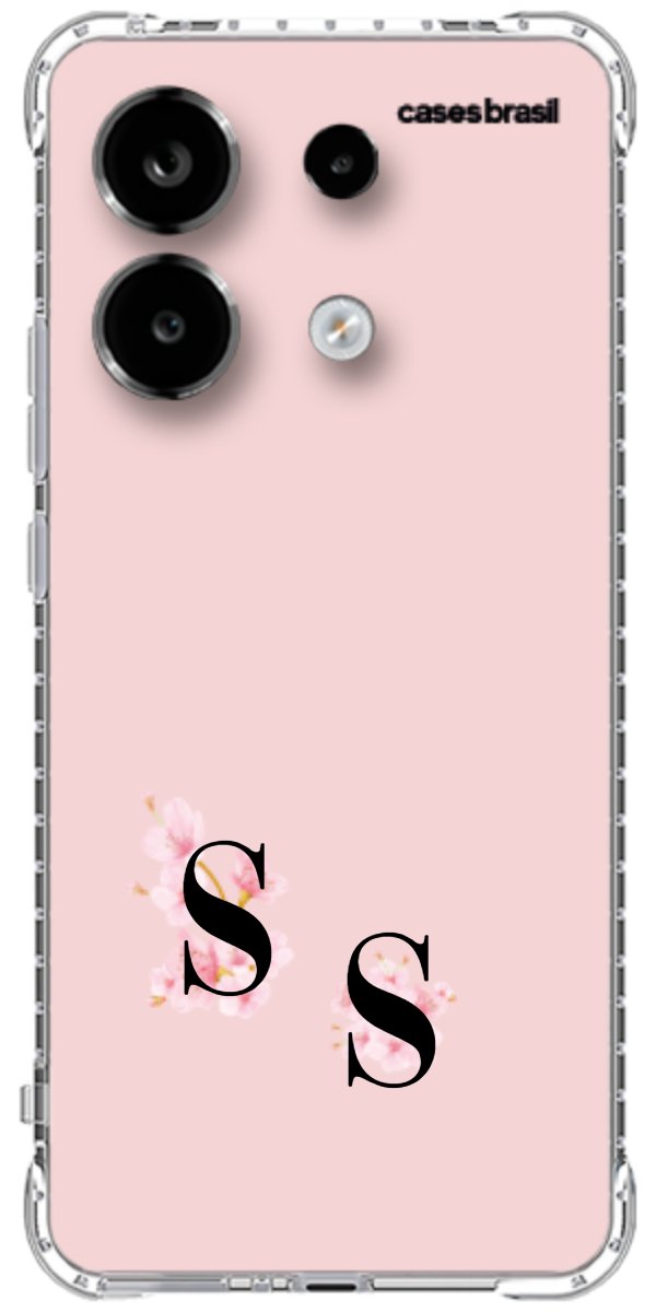 Capinha para Celular Flores Rose