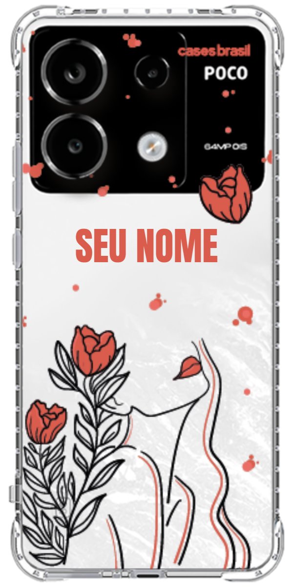 Capinha para Celular Mulher Florida