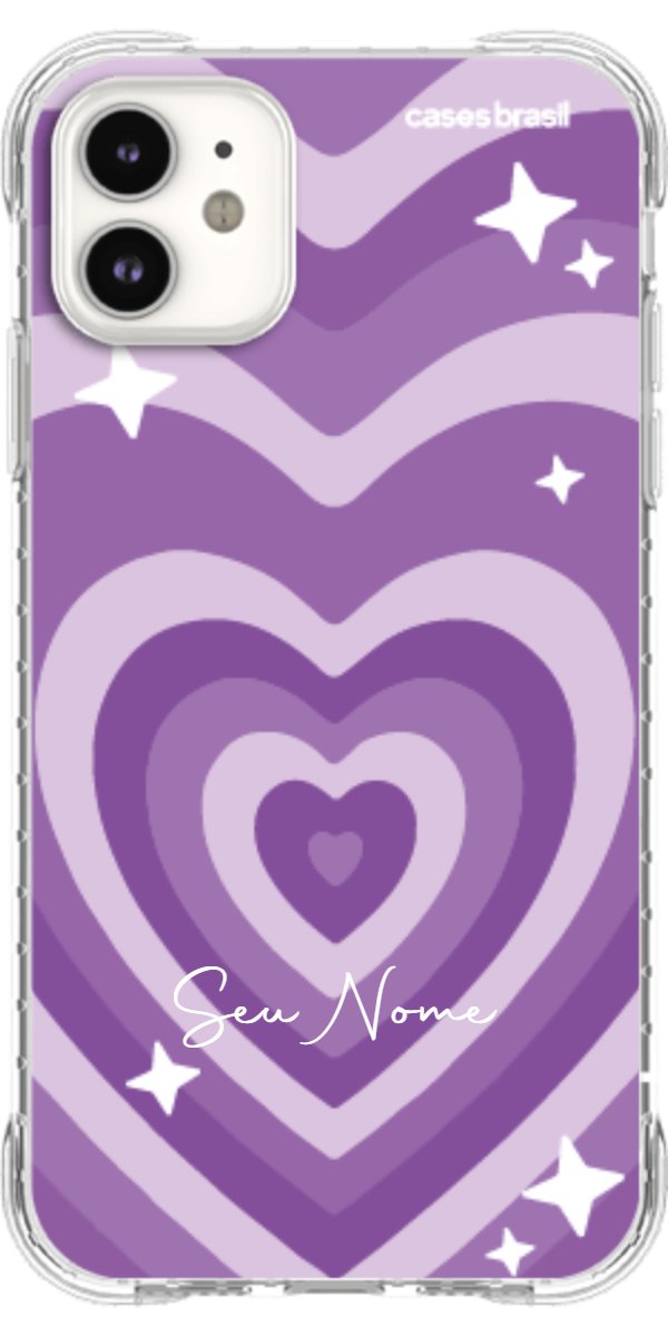Capinha para Celular Amor Roxinho