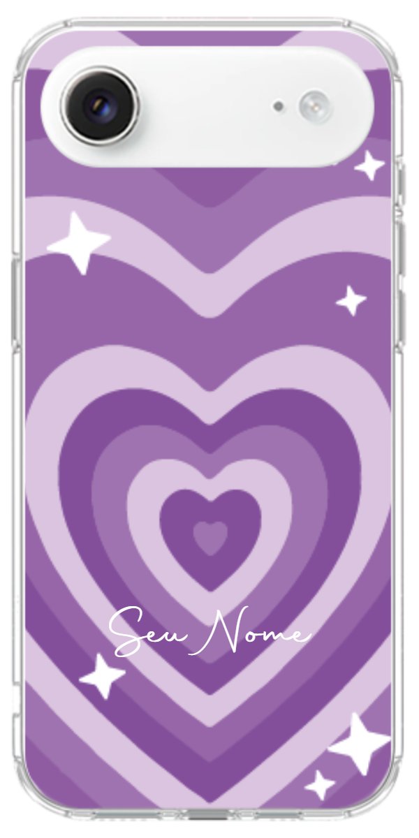 Capinha para Celular Amor Roxinho