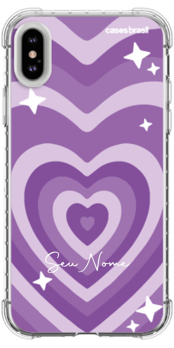 Capinha para Celular Amor Roxinho