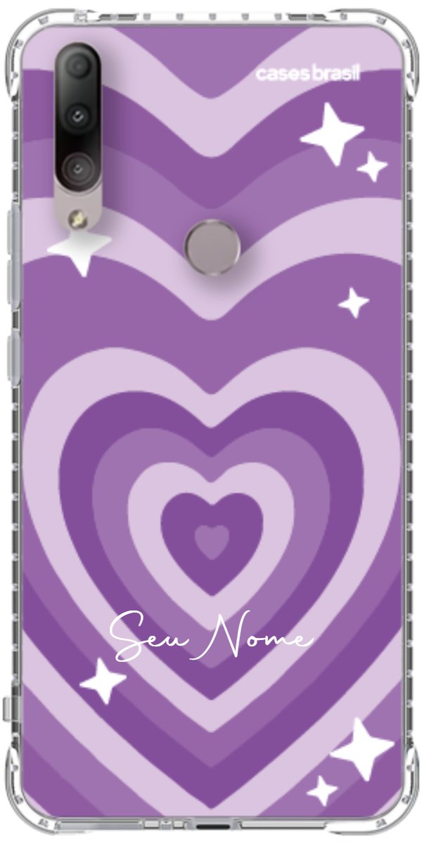 Capinha para Celular Amor Roxinho