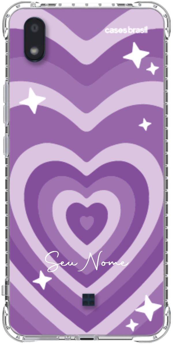 Capinha para Celular Amor Roxinho