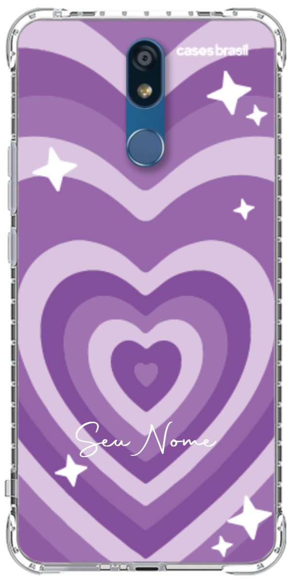 Capinha para Celular Amor Roxinho