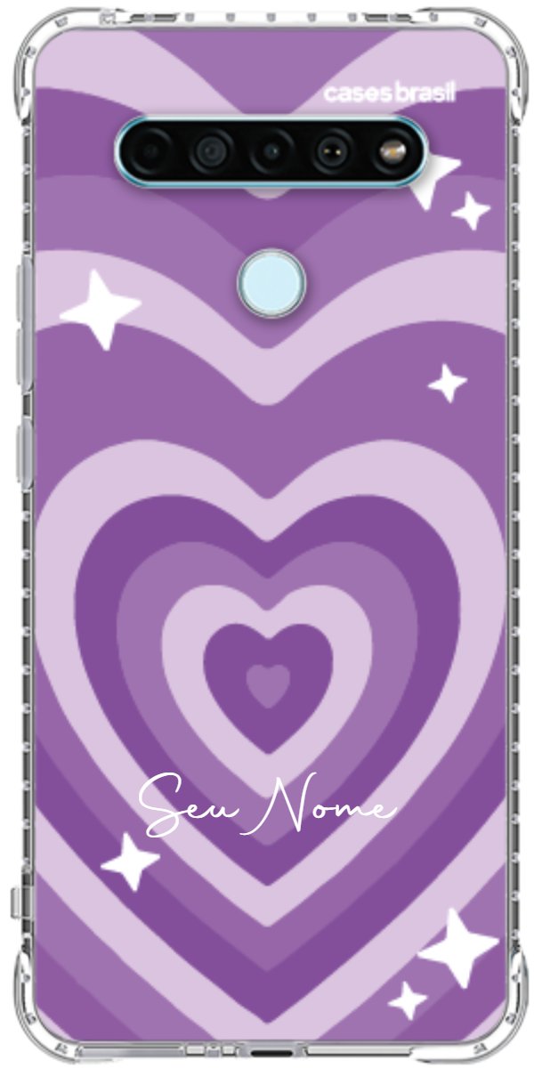 Capinha para Celular Amor Roxinho