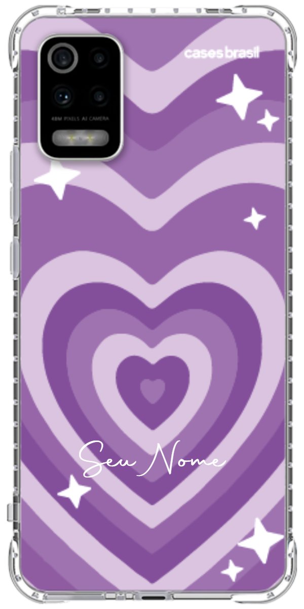 Capinha para Celular Amor Roxinho