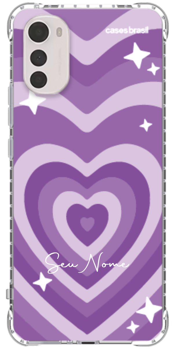 Capinha para Celular Amor Roxinho