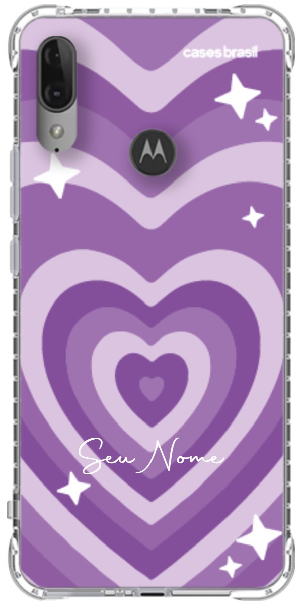 Capinha para Celular Amor Roxinho