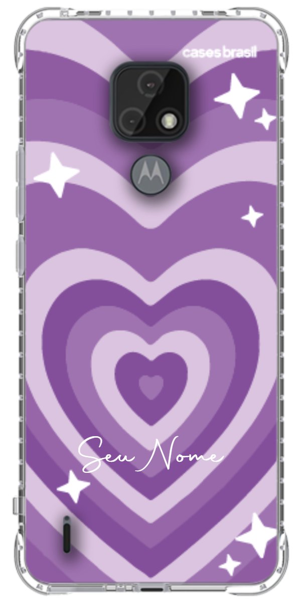 Capinha para Celular Amor Roxinho