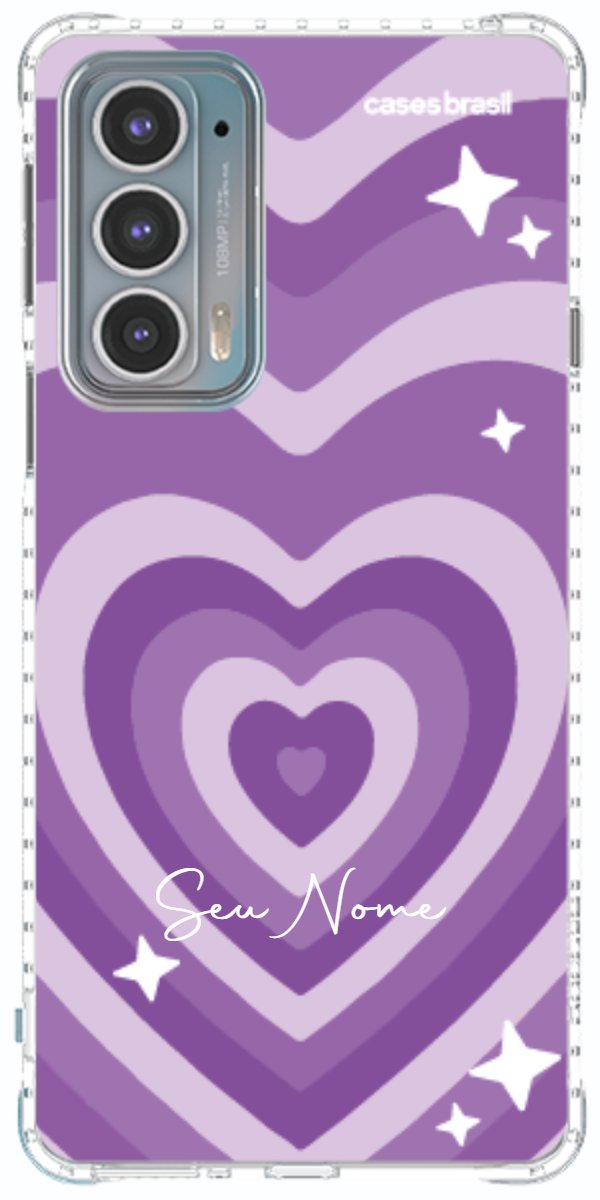 Capinha para Celular Amor Roxinho