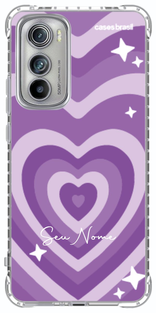 Capinha para Celular Amor Roxinho