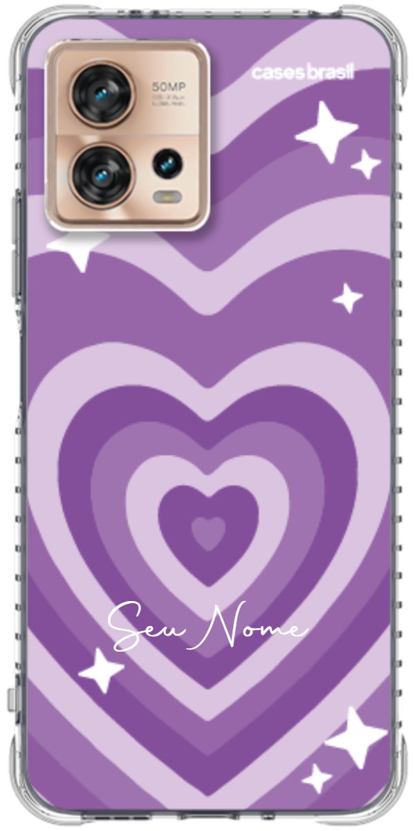 Capinha para Celular Amor Roxinho