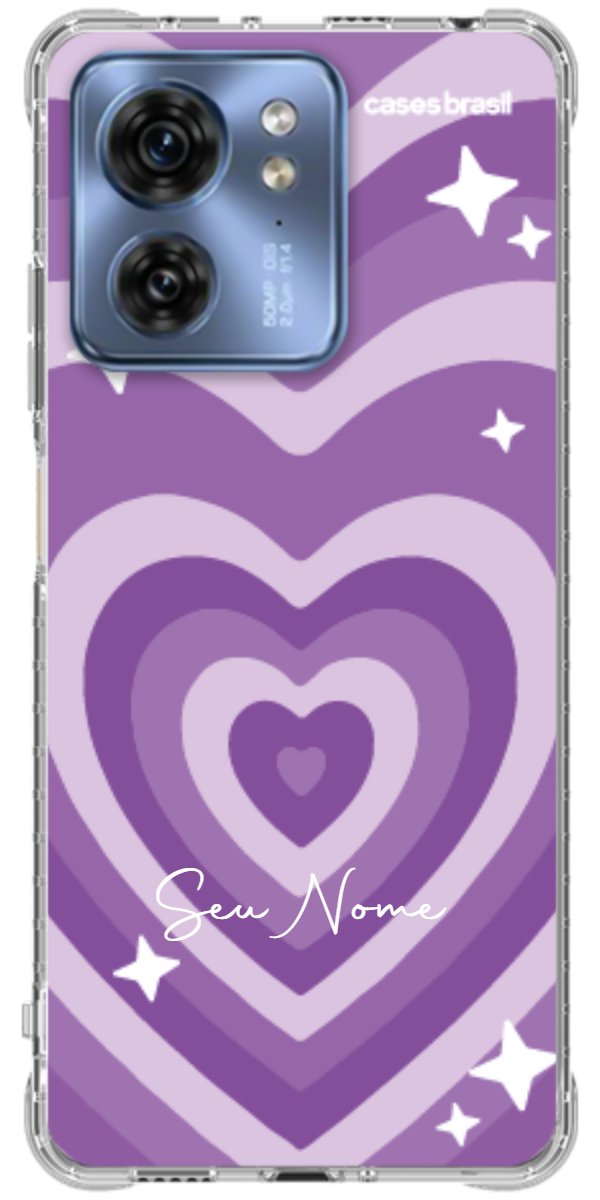 Capinha para Celular Amor Roxinho