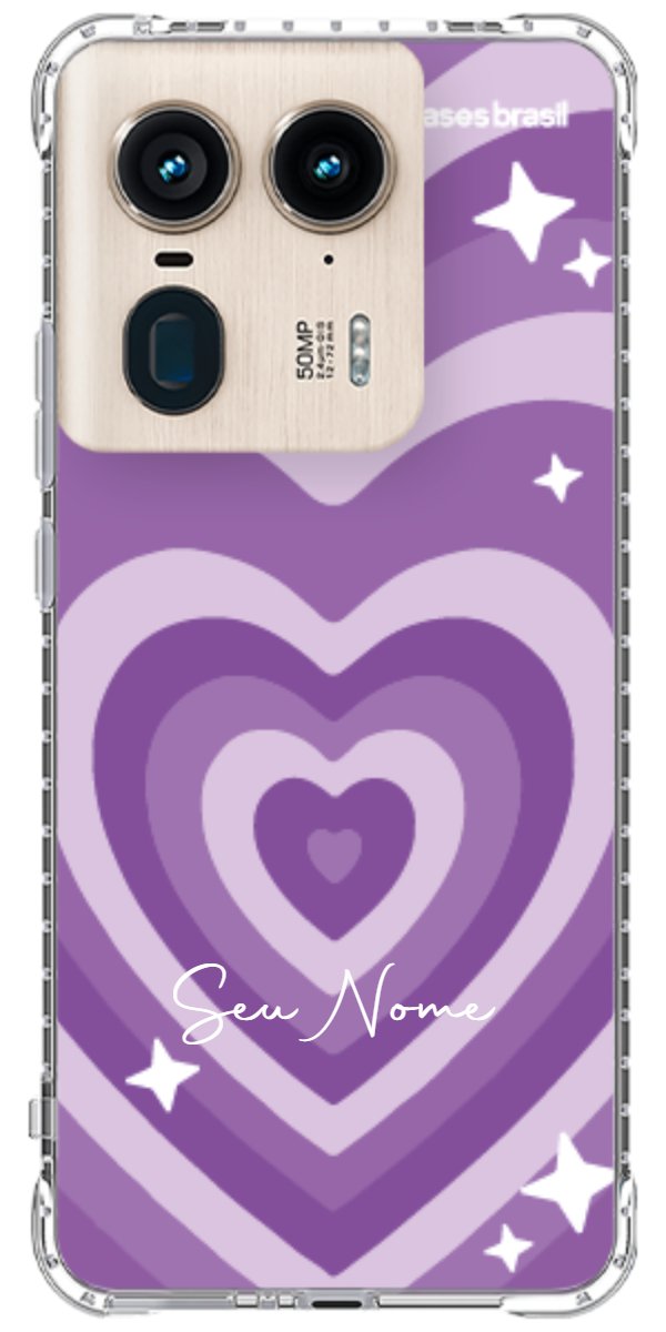 Capinha para Celular Amor Roxinho