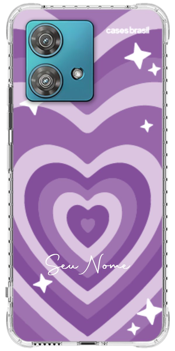 Capinha para Celular Amor Roxinho
