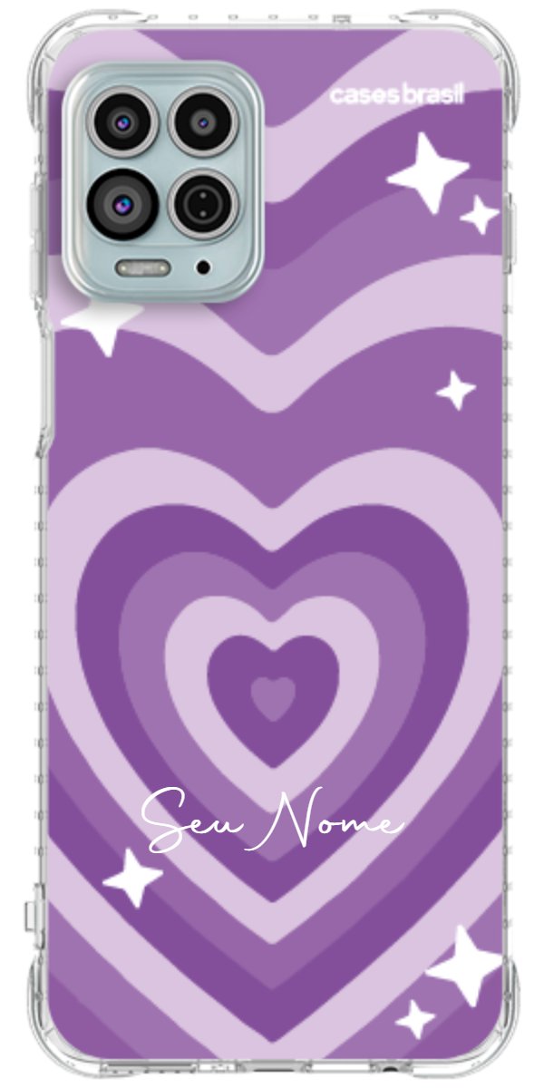 Capinha para Celular Amor Roxinho