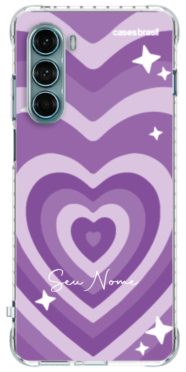 Capinha para Celular Amor Roxinho