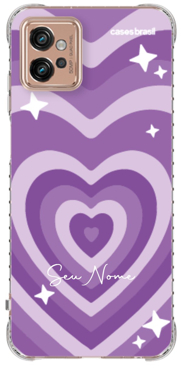 Capinha para Celular Amor Roxinho