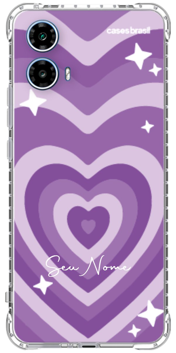 Capinha para Celular Amor Roxinho