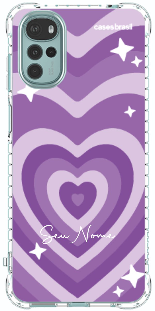 Capinha para Celular Amor Roxinho