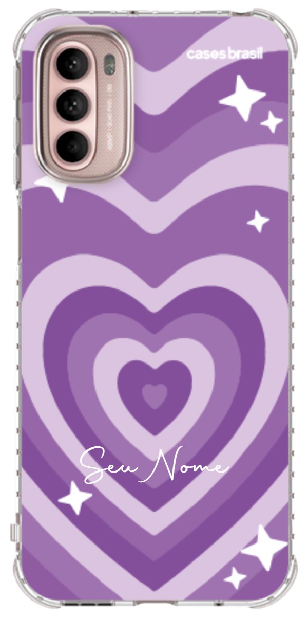 Capinha para Celular Amor Roxinho
