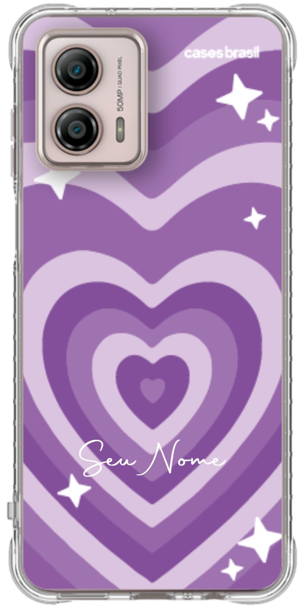 Capinha para Celular Amor Roxinho