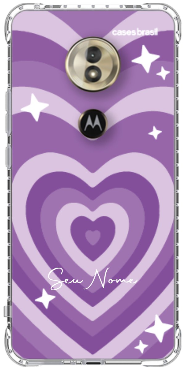 Capinha para Celular Amor Roxinho