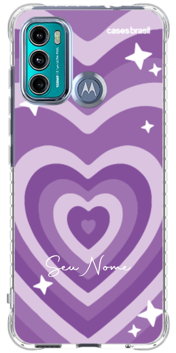 Capinha para Celular Amor Roxinho