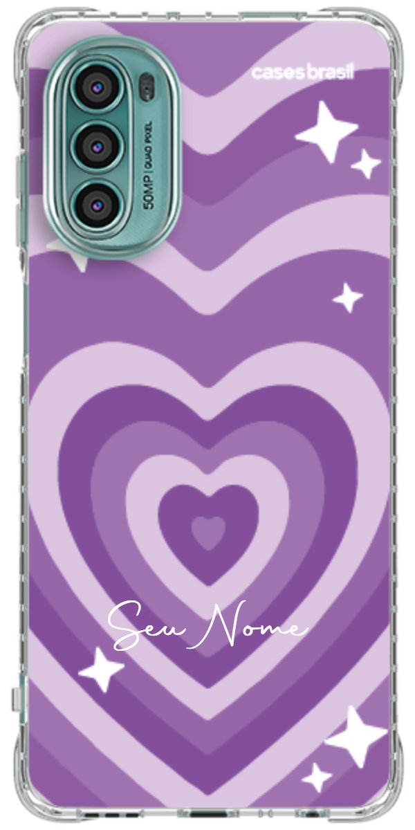 Capinha para Celular Amor Roxinho