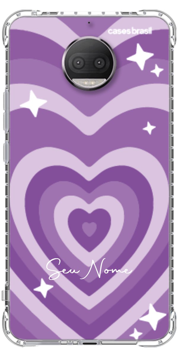 Capinha para Celular Amor Roxinho