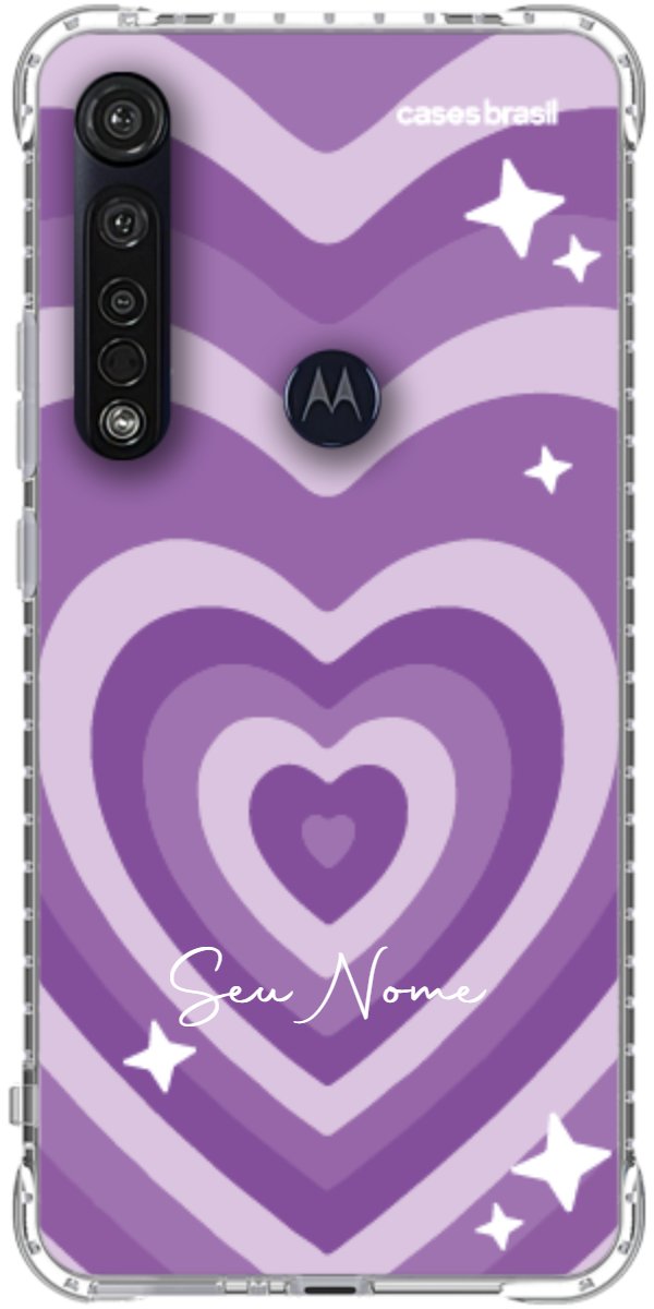 Capinha para Celular Amor Roxinho