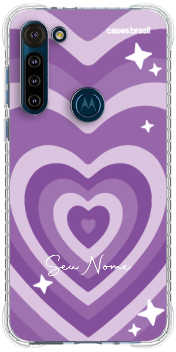 Capinha para Celular Amor Roxinho