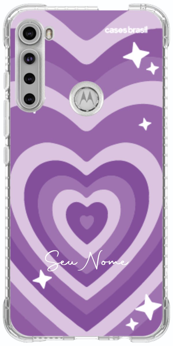 Capinha para Celular Amor Roxinho