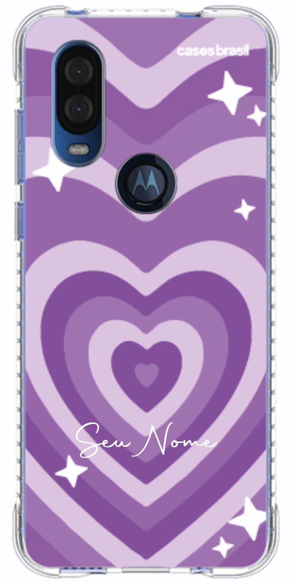 Capinha para Celular Amor Roxinho