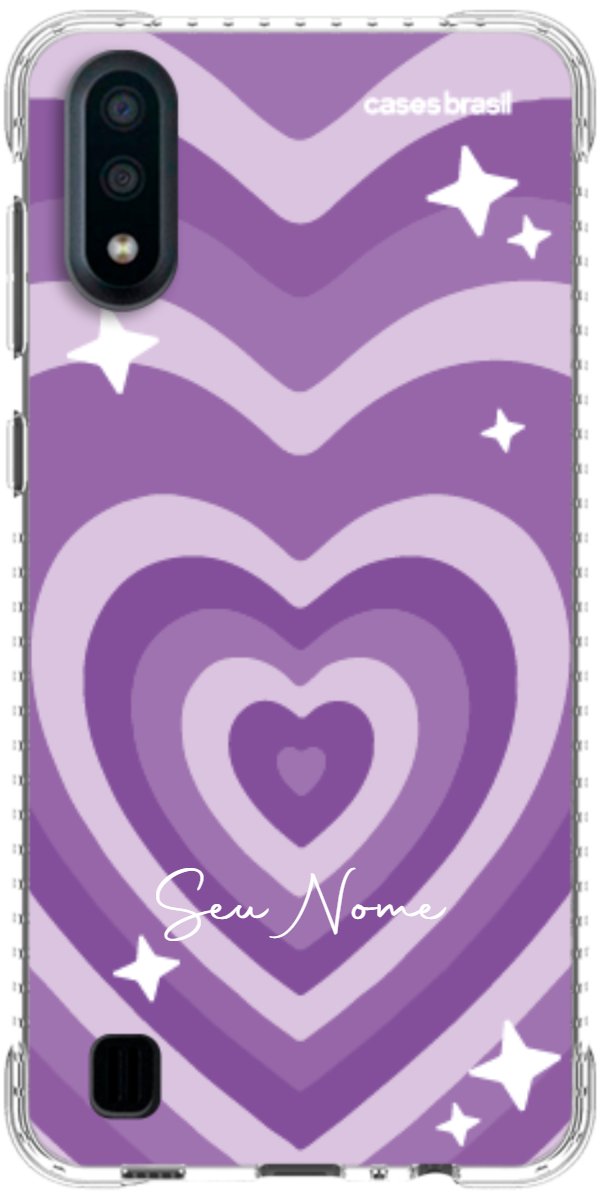 Capinha para Celular Amor Roxinho