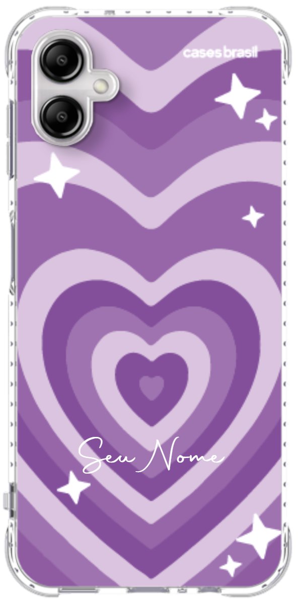 Capinha para Celular Amor Roxinho