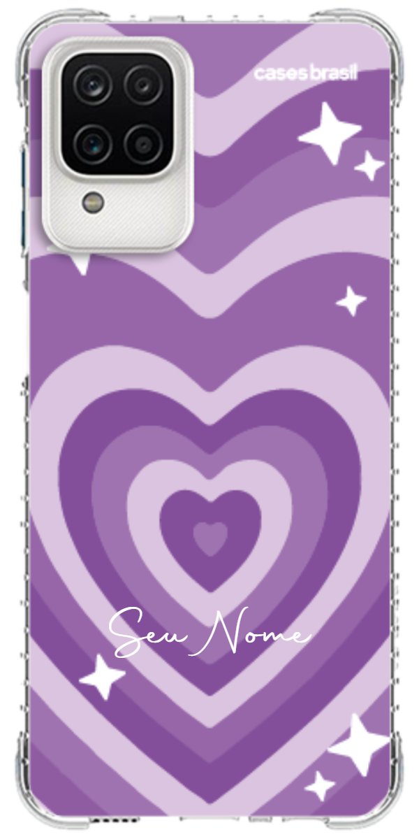 Capinha para Celular Amor Roxinho