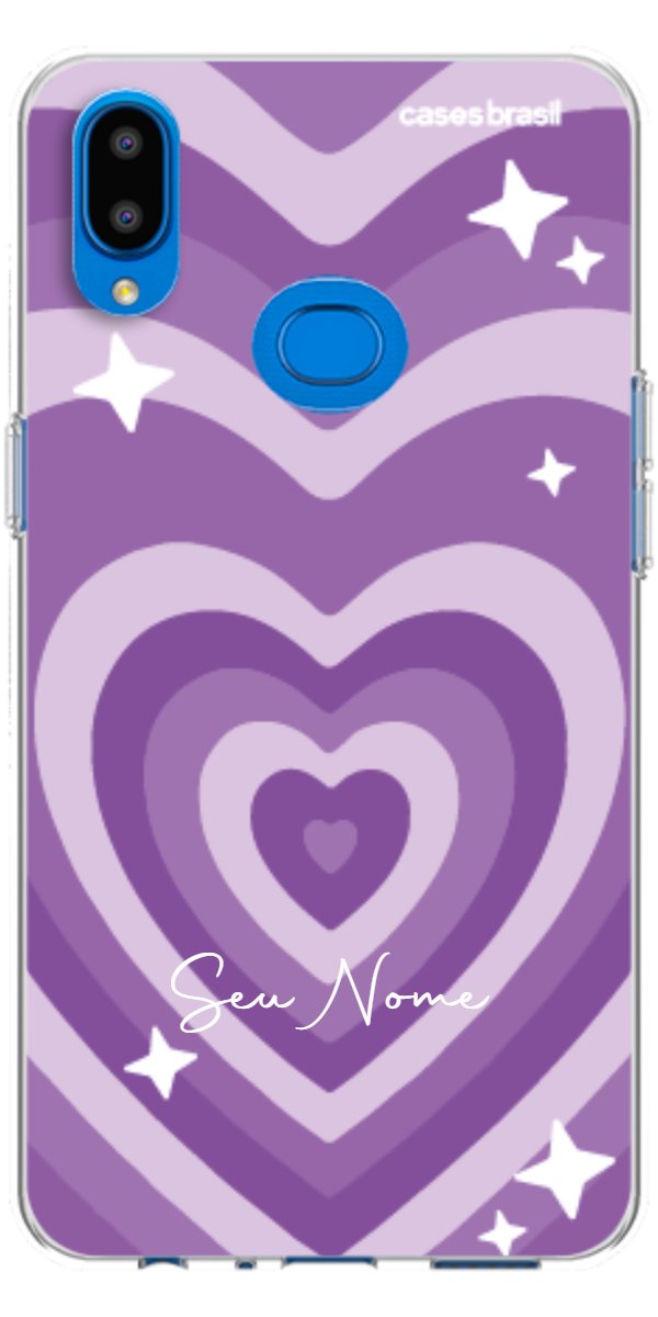 Capinha para Celular Amor Roxinho